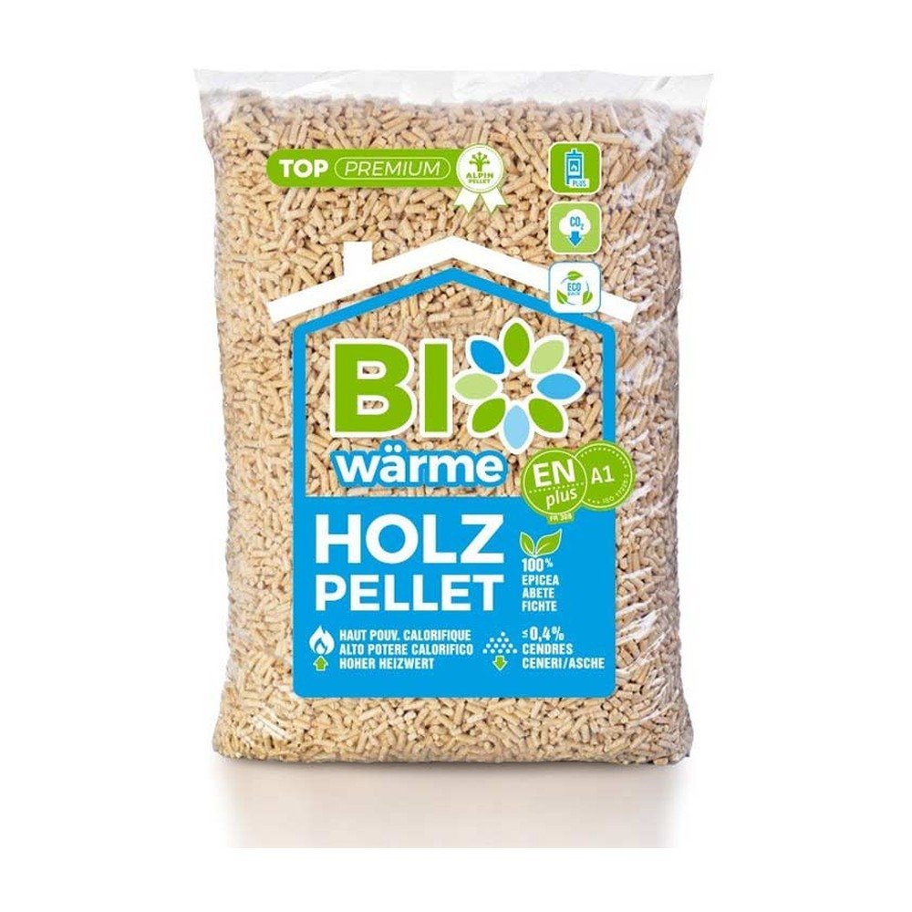 Pellet Bio Wärme – Abete rosso/bianco – Bancale 70 sacchi da 15 kg