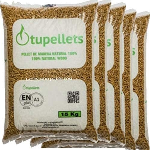 Pellet Tupellets – 100% legno naturale – Bancale 70 sacchi da 15 kg - immagine 2